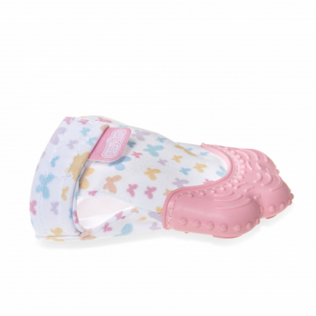 Manusa bebelusi pentru dentitie Butterfly BabyJem (Culoare: Bleu) [6]