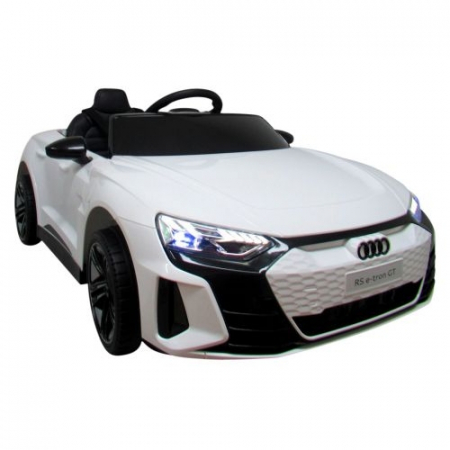 Masinute electrice - Masinuta electrica cu telecomanda Audi E-TRON R-Sport - Alb