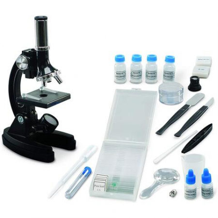 Materiale gradinita - Microscop MicroPro 50x-600x - Set educativ cu 95 piese