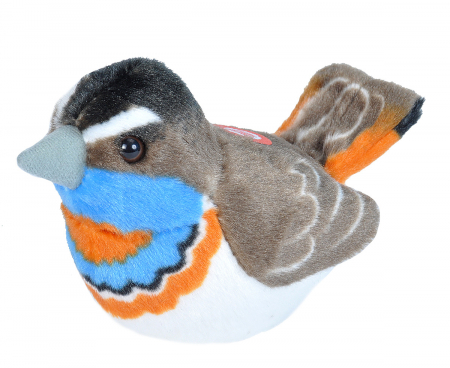 Jucarii educative - Pasare cu sunet Privighetoare Gusa Vanata - BLUETHROAT