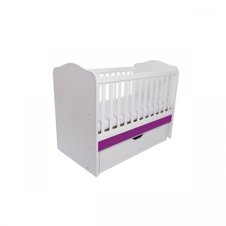 Patut VESSANTI Como Balansoar - Alb cu Violet [1]