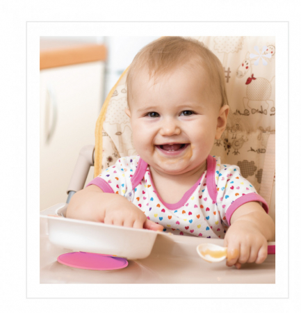 Accesorii hranire - Placa pentru fixare farfurie/pahar BabyJem (Culoare: Roz)