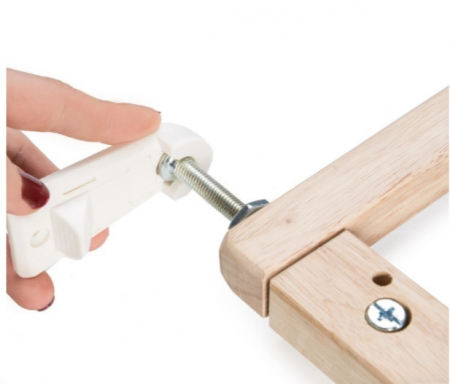 Poarta de siguranta extensibila din lemn de fag BabyJem [5]