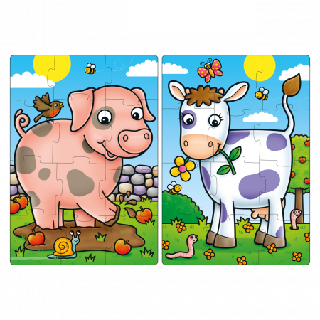 Puzzle Primii Prieteni de la ferma - First Farm Friends [1]