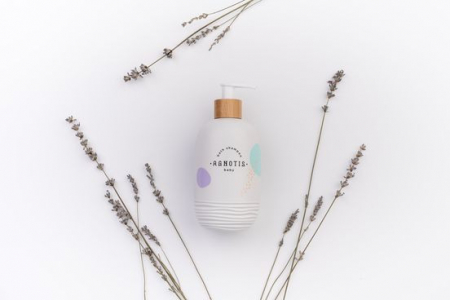 Sampon si gel de dus hipoalergenic 2 in 1 pentru bebelusi si copii Agnotis 400 ml [7]
