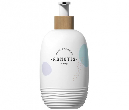 Articole sanatate - Sampon si gel de dus hipoalergenic 2 in 1 pentru bebelusi si copii Agnotis 400 ml