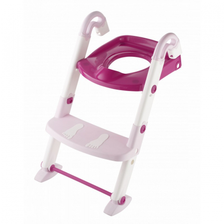 Scara cu reductor WC si olita White Tender rose Kidskit Rotho-babydesign [1]