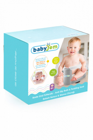 Scaun de baie bebelusi Bath and Feeding BabyJem (Culoare: Negru) [2]
