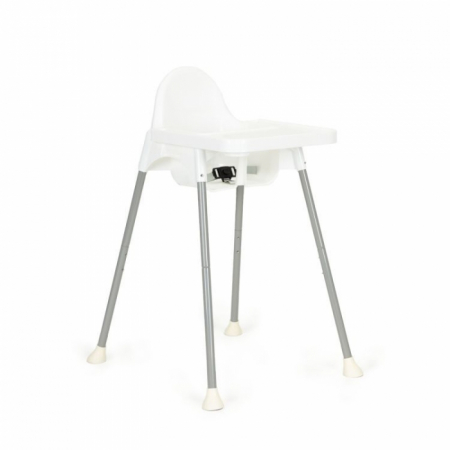 Scaun de masa 2 in 1 pentru copii Ecotoys HA-007 - Alb [2]