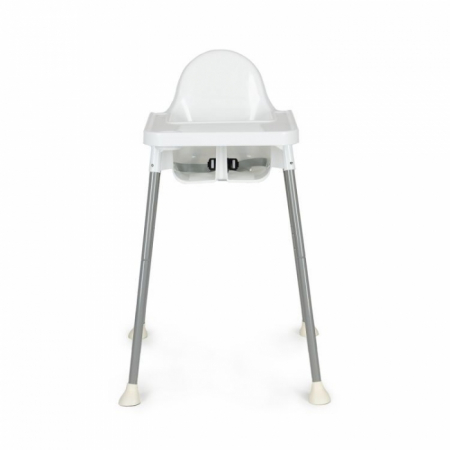 Scaun de masa 2 in 1 pentru copii Ecotoys HA-007 - Alb [1]