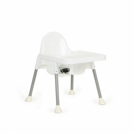 Scaun de masa 2 in 1 pentru copii Ecotoys HA-007 - Alb [4]