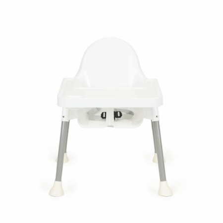Scaun de masa 2 in 1 pentru copii Ecotoys HA-007 - Alb [5]