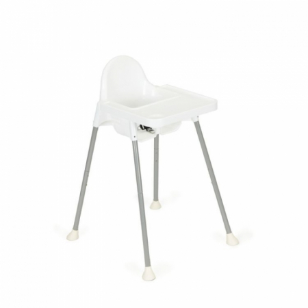 Scaun de masa 2 in 1 pentru copii Ecotoys HA-007 - Alb [3]