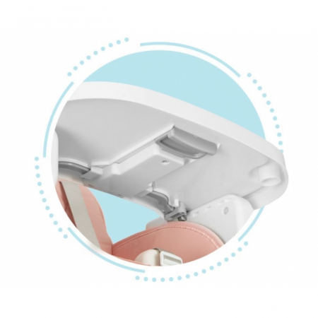Scaun de masa 3 in 1 pentru copii Ecotoys HA-009 - Roz [9]
