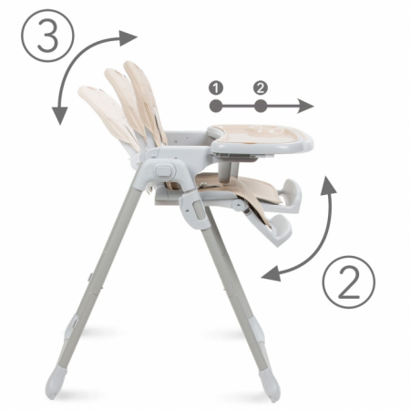 Scaun de masa multifunctional Kidwell BENO - Beige [3]