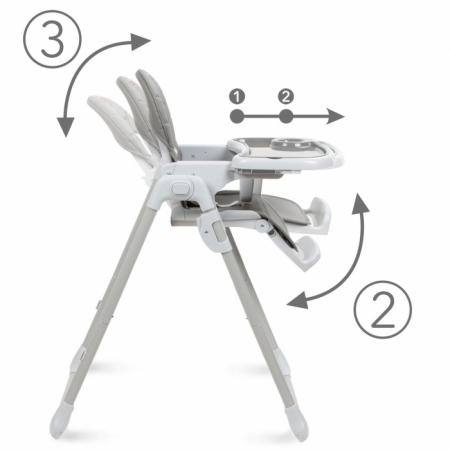 Scaun de masa multifunctional Kidwell BENO - Gray [3]