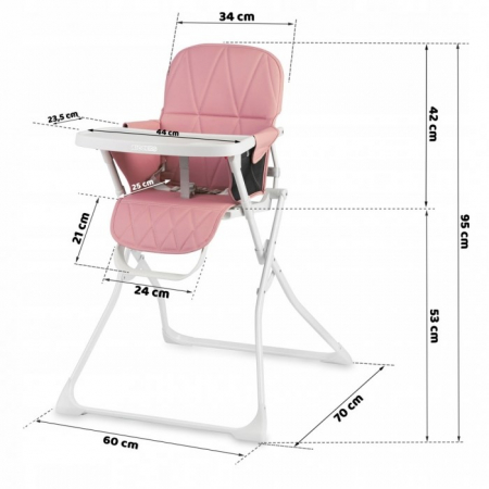 Scaun de masa Ricokids Nuco - Roz [6]