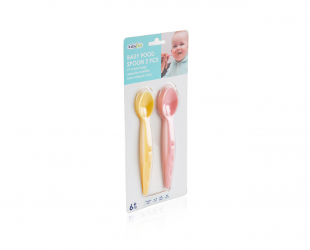 Set 2 lingurite pentru copii BabyJem (Culoare: Verde) [7]