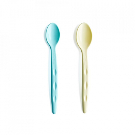 Set 2 lingurite pentru copii BabyJem (Culoare: Verde) [2]