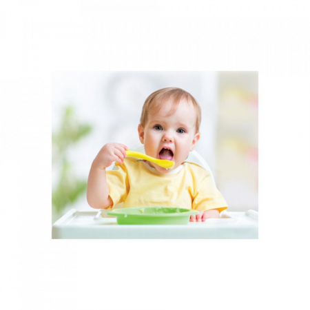 Set 2 lingurite pentru copii BabyJem (Culoare: Verde) [3]