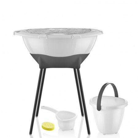 Set cadita de baie BabyJem Elegant (Culoare: Roz) [4]