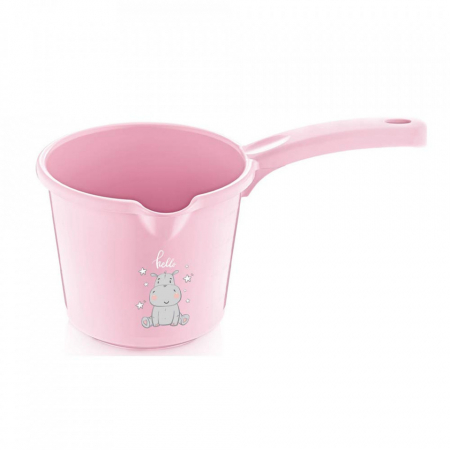 Set cadita de baie cu 6 piese BabyJem Bebe Lux (Culoare: Roz) [4]