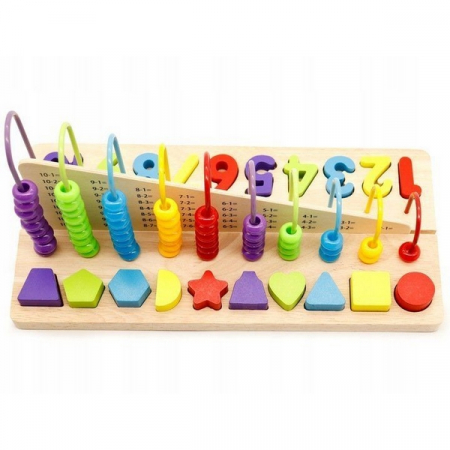Set educational din lemn ECOTOYS MB059 [1]