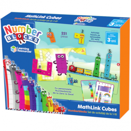 Set Matematica distractiva - NumberBlocks de la 1 la 10 [5]
