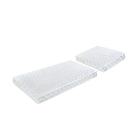 Accesorii patuturi - Set Saltele Patut Vessanti Touring 110x70x6 Cm, 50x70x6 Cm, Fibra Cocos-spuma, 40x70x3 Cm Burete, Husa Lavabila Din Microfibra