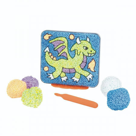 Materiale gradinita - Spuma de modelat - Coloram dragonul