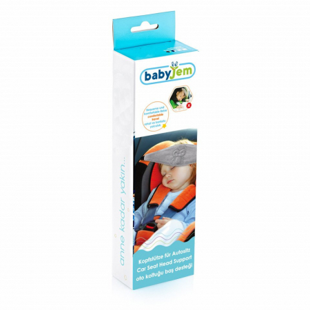 Suport sustinere cap pentru scaun auto BabyJem Strap (Culoare: Verde) [5]