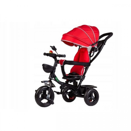 La plimbare - Tricicleta cu sezut rotativ Ecotoys JM-066-9 - Rosu