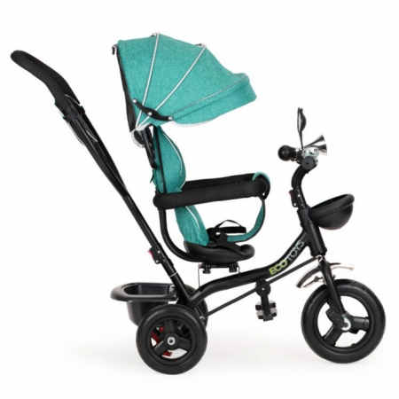 Tricicleta cu sezut rotativ Ecotoys JM-066-9 - Verde [3]
