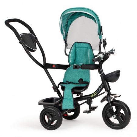 Tricicleta cu sezut rotativ Ecotoys JM-066-9 - Verde [4]
