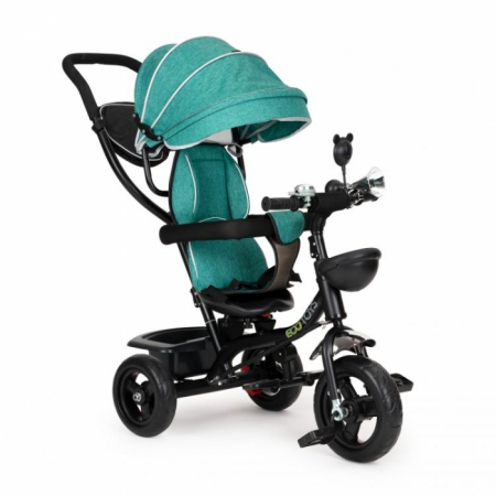Tricicleta cu sezut rotativ Ecotoys JM-066-9 - Verde [2]