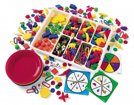 Materiale gradinita - Trusa educativa de sortare cu 600 de piese - Tematica diversa
