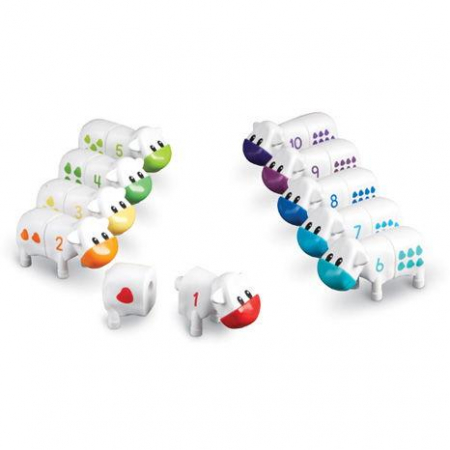 Materiale gradinita - Vacute pereche - Set invatare cifre