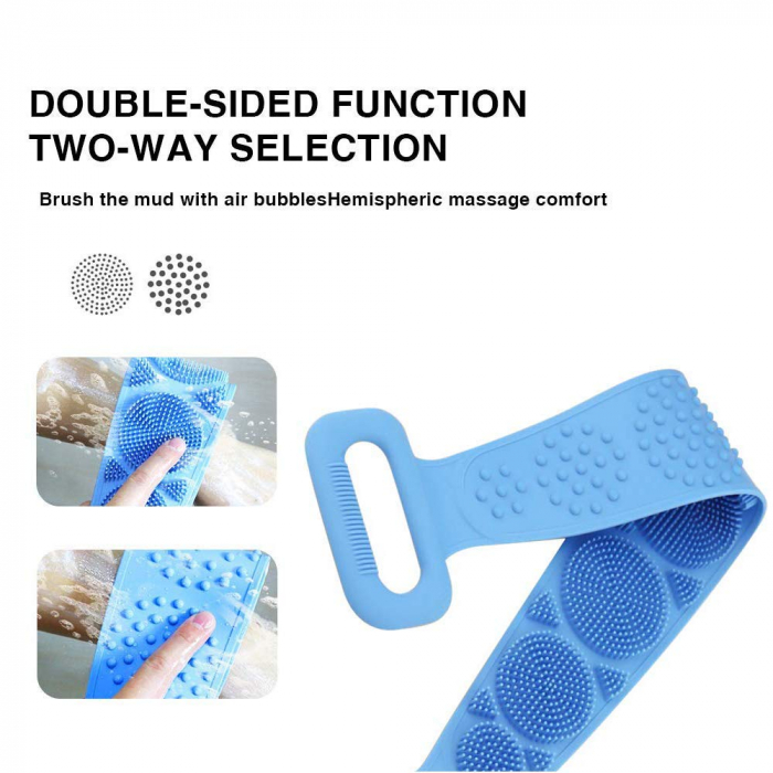 Burete Exfoliant din Silicon pentru Duș – Curățare Profundă Piele [5]