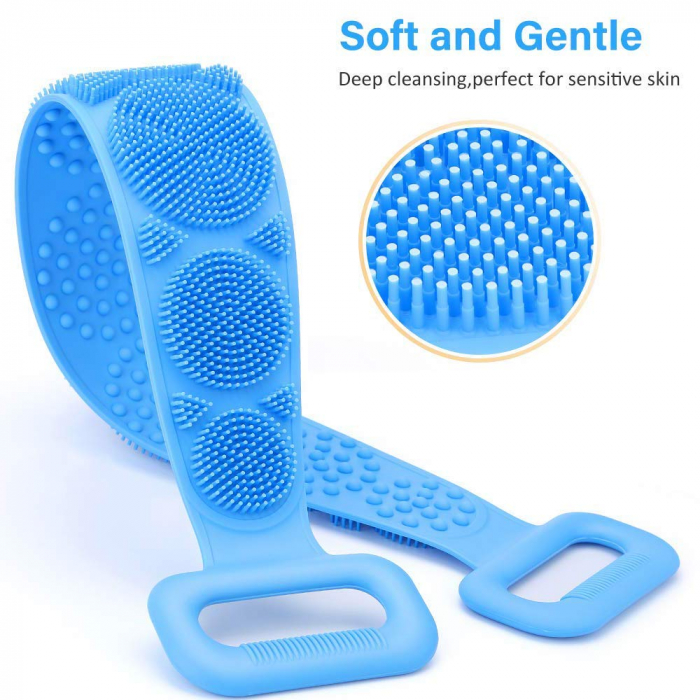 Burete Exfoliant din Silicon pentru Duș – Curățare Profundă Piele [6]