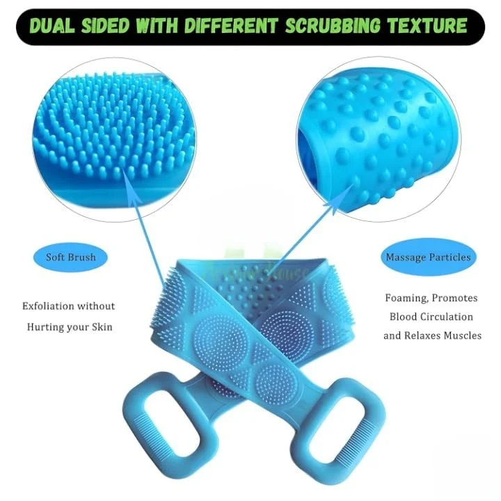 Burete Exfoliant din Silicon pentru Duș – Curățare Profundă Piele [9]