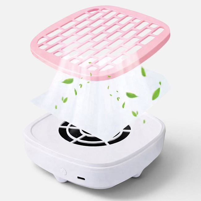 Aspirator Praf Unghii USB 5 W cu 10 Filtre Reutilizabile [3]