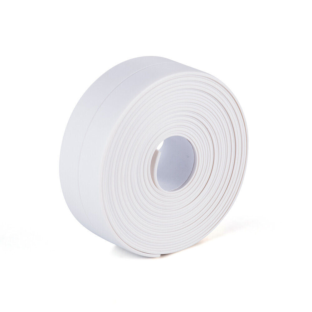 Banda Adeziva Antistropi pentru Izolare si Etansare Chiuveta, Plita, Cada si Cabina de Dus, 3.2m x 3.8cm, Premium Universal, Gri, CBD CORAL BEST DEALS 180 g [1]