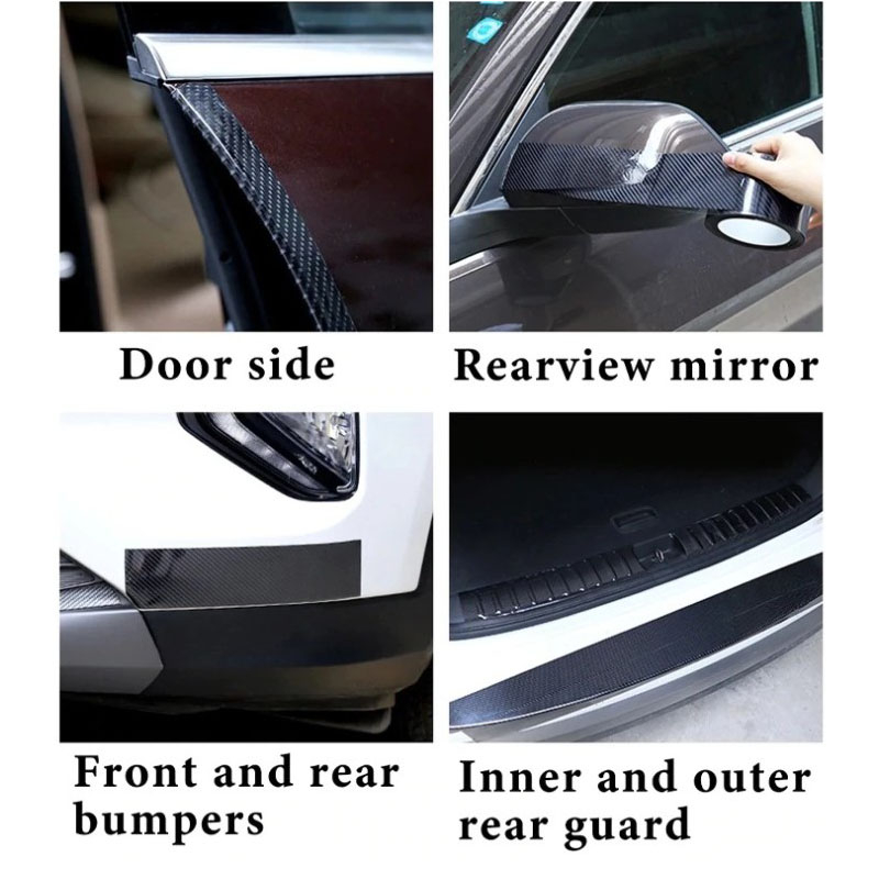 bandă adezivă carbon auto bandă carbon tuning auto bandă carbon protecție auto bandă carbon interior auto bandă carbon exterior auto bandă autoadezivă efect 5D bandă decorativă carbon [2]
