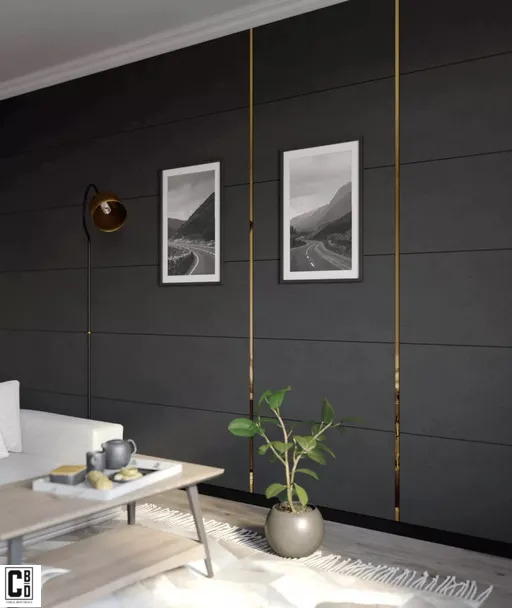 Bandă Gold lucioasă pentru mobilier și decor interior, autoadezivă, 2 cm x 5 m [9]