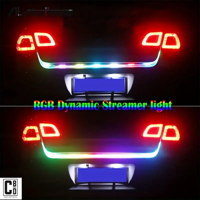 Banda LED Auto Activa 5 in 1 pentru Portbagaj: Semnalizare Dinamica, Stop, Avarie, Marsarier si Pozitie - 120 cm, CBD CORAL BEST DEALS [9]
