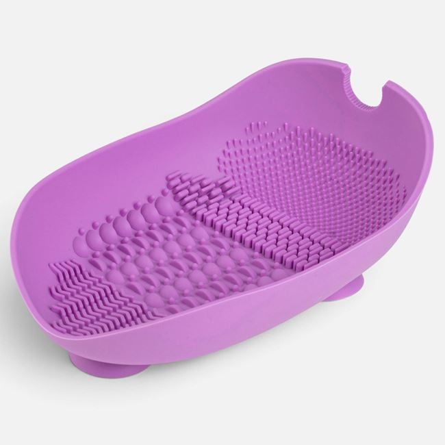 Bol Silicon Mov pentru Curățarea Pensulelor 16 x 10 cm [2]