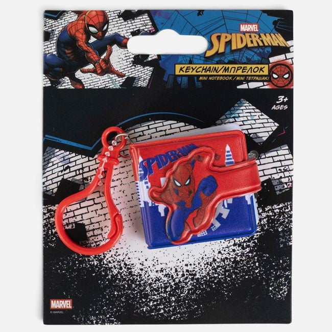 Breloc Charm Spiderman cu Mini Carnețel, 11 cm [4]