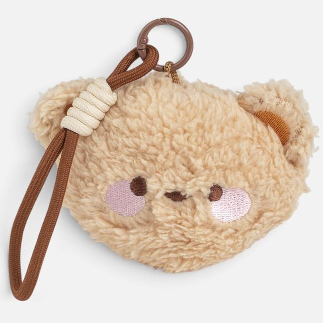 Breloc Charm Ursuleț din Pluș Bej, 10 cm [2]