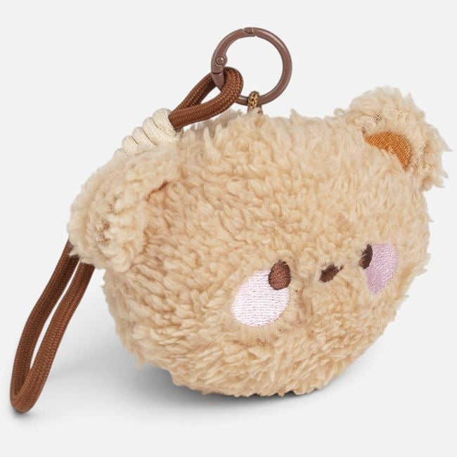 Breloc Charm Ursuleț din Pluș Bej, 10 cm [3]
