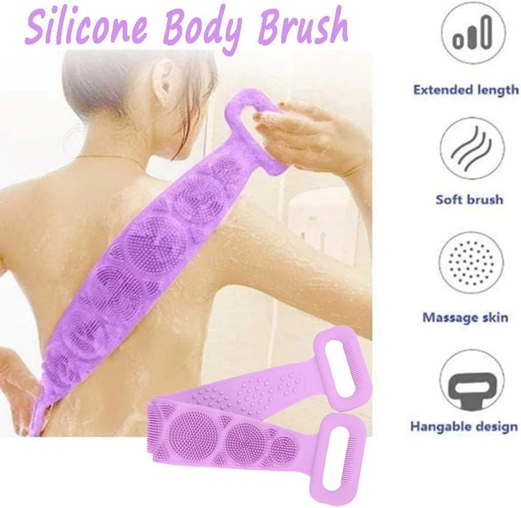 Burete Exfoliant din Silicon pentru Duș – Curățare Profundă Piele [14]